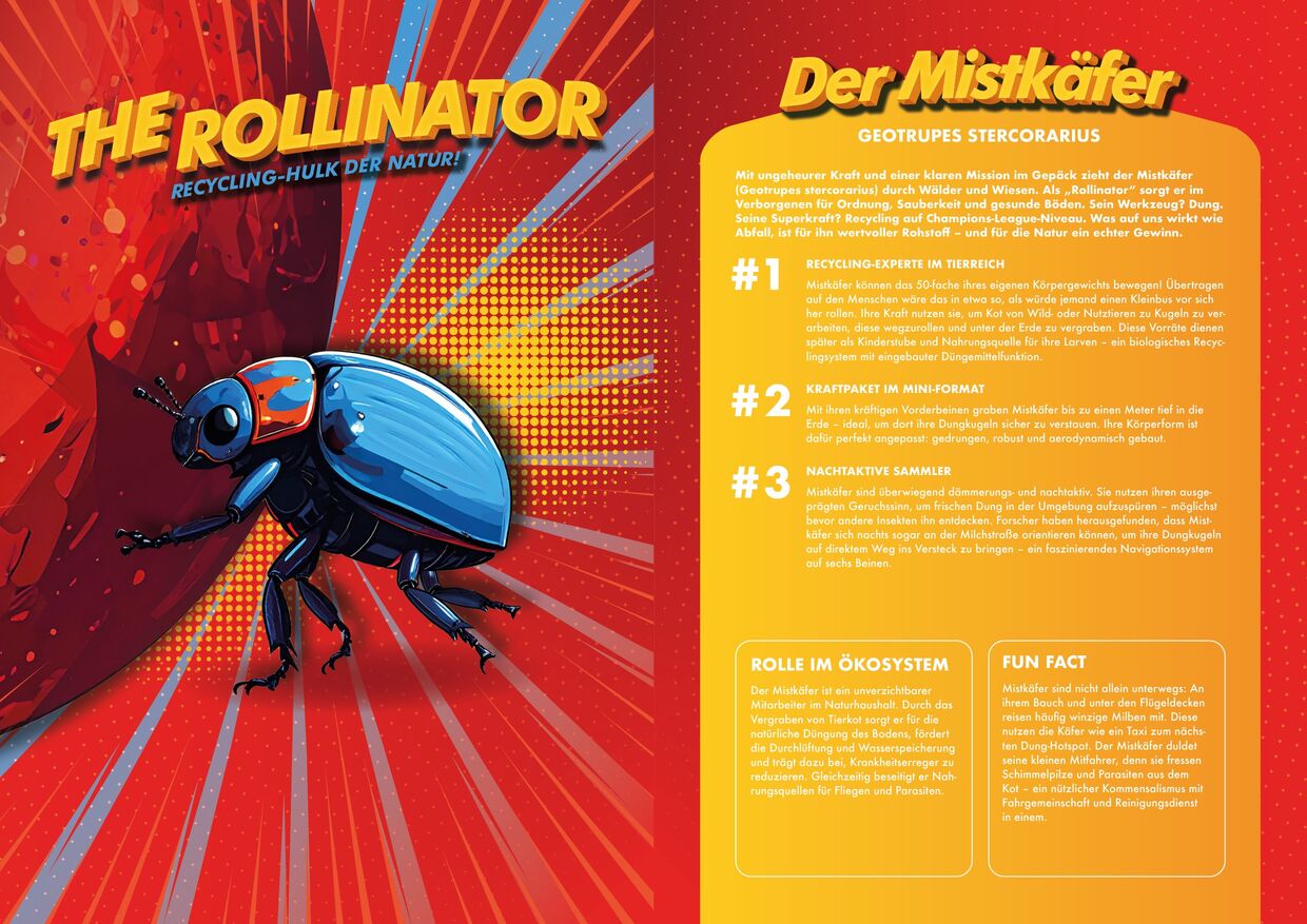 Der Rollinator – ein Recycling-Hulk der Natur